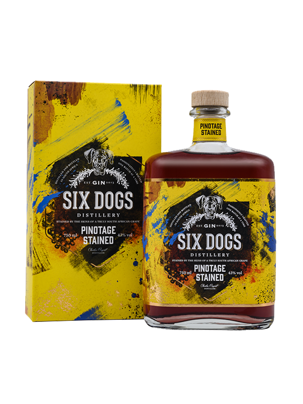 Six Dogs Pinotage Stained Gin