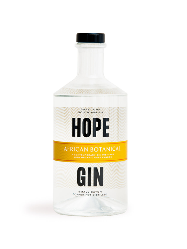 Hope African Botanicals Gin.