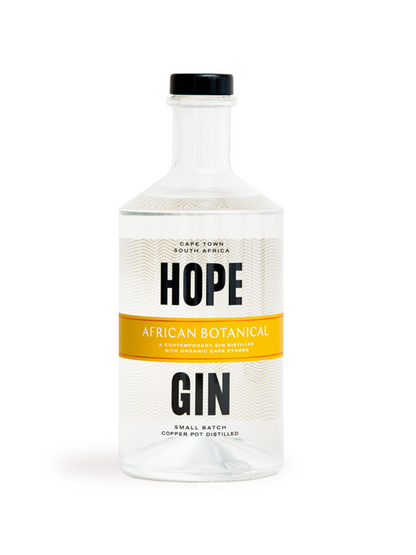 Hope African Botanicals Gin.