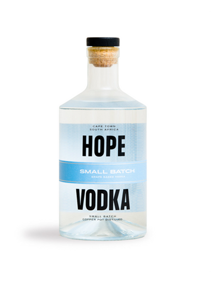 Hope Small Batch Vodka.
